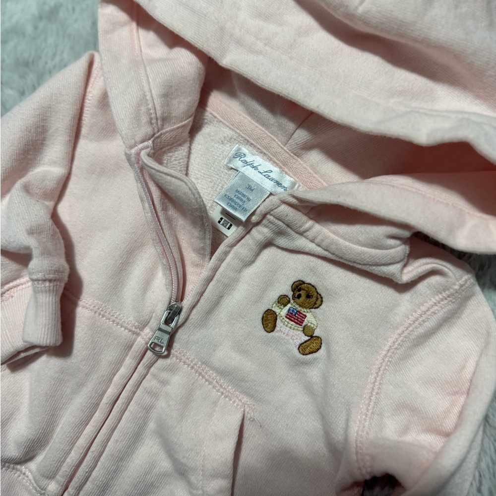 Ralph Lauren Polo Bear Hoodie for girls
